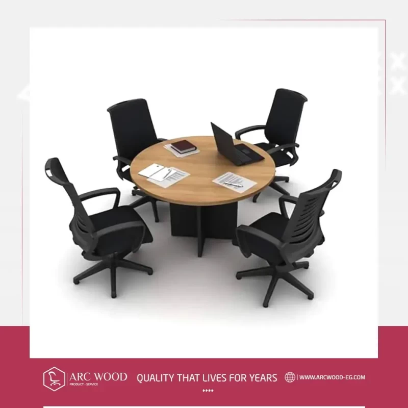 CIRCULAR MEETING TABLE, 120*75 CM image