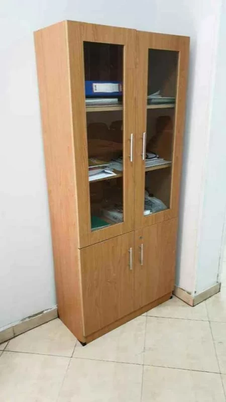 Wooden file cabinet - light brown - 40*80*200 m image
