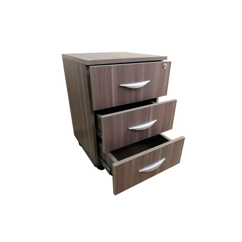 drawers unit 3 drawers light brown color image